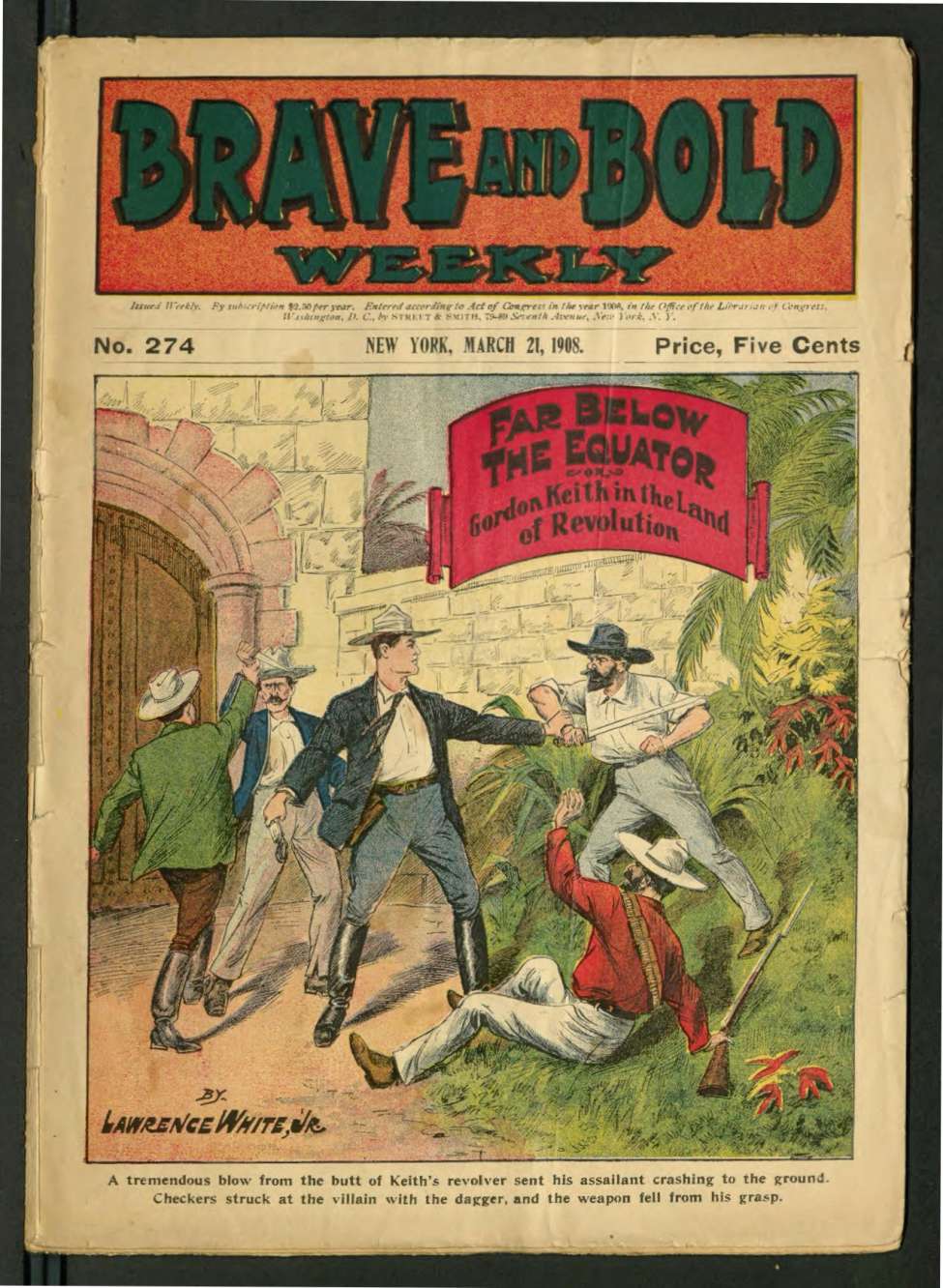 Book Cover For Brave and Bold 274 - Far Below the Equator