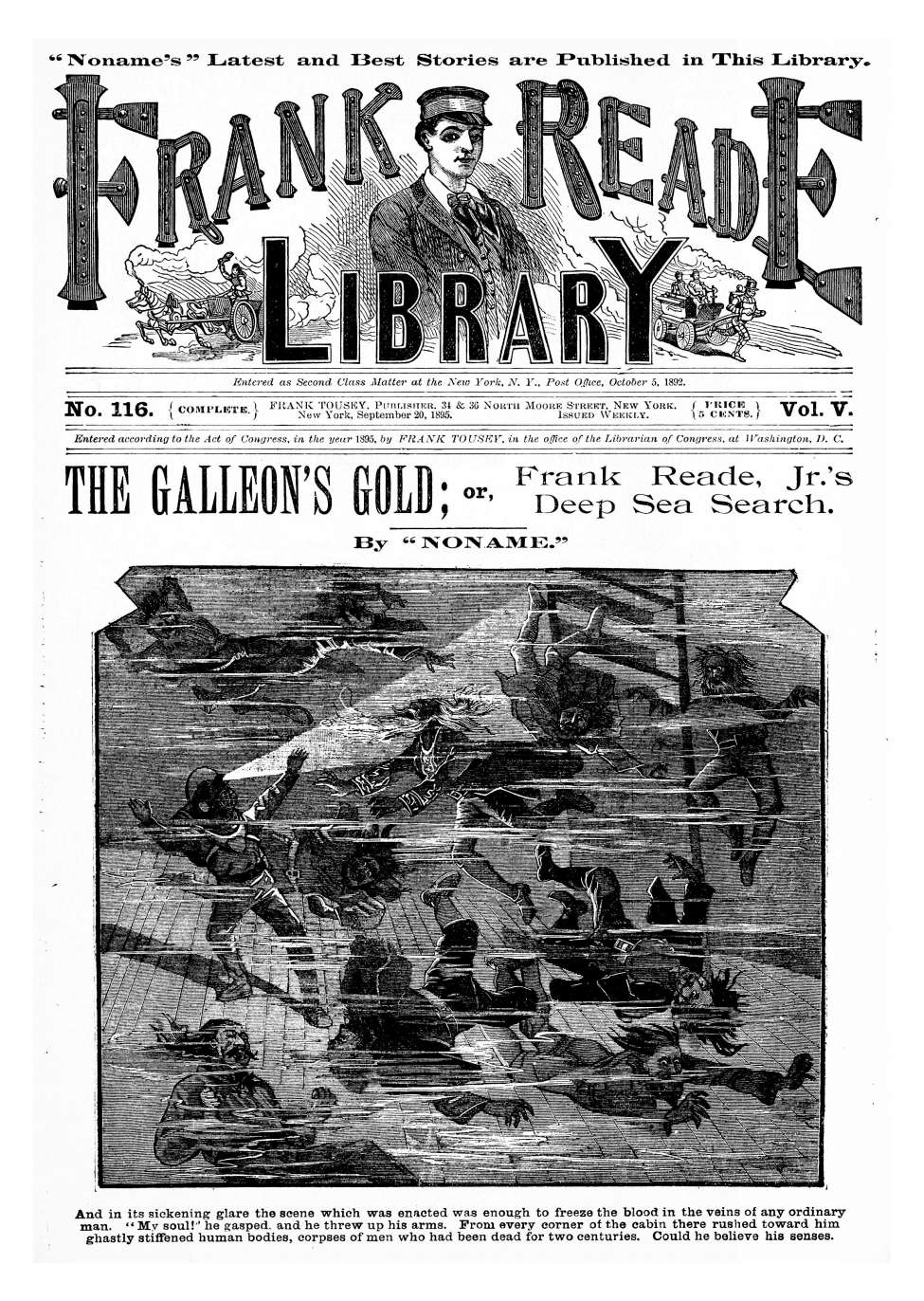 Comic Book Cover For v05 116 - The Galleon's Gold