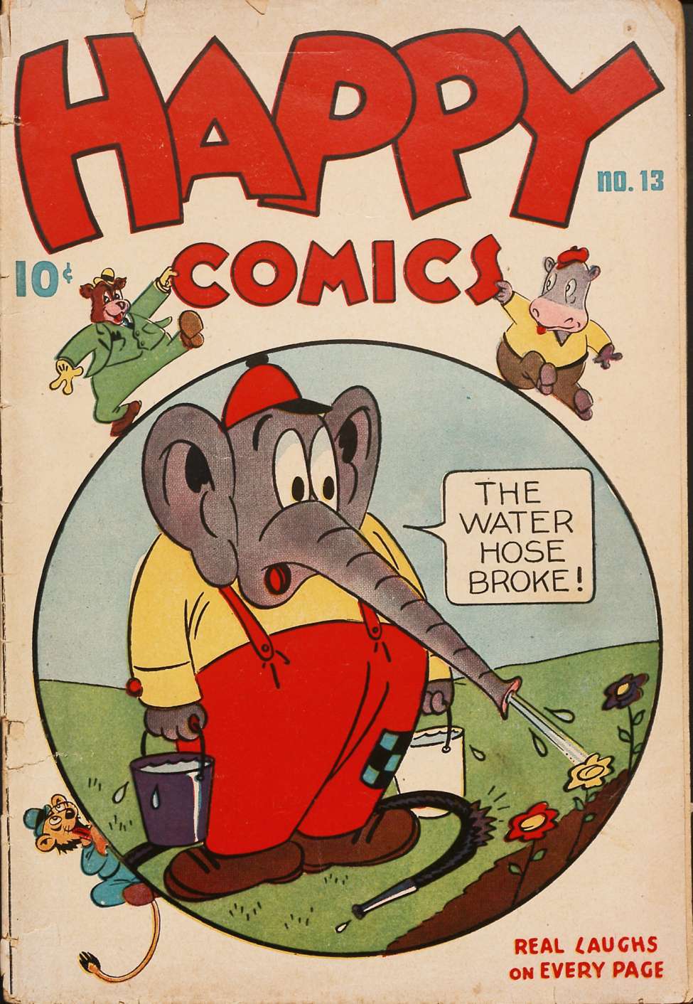 Book Cover For Happy Comics 13