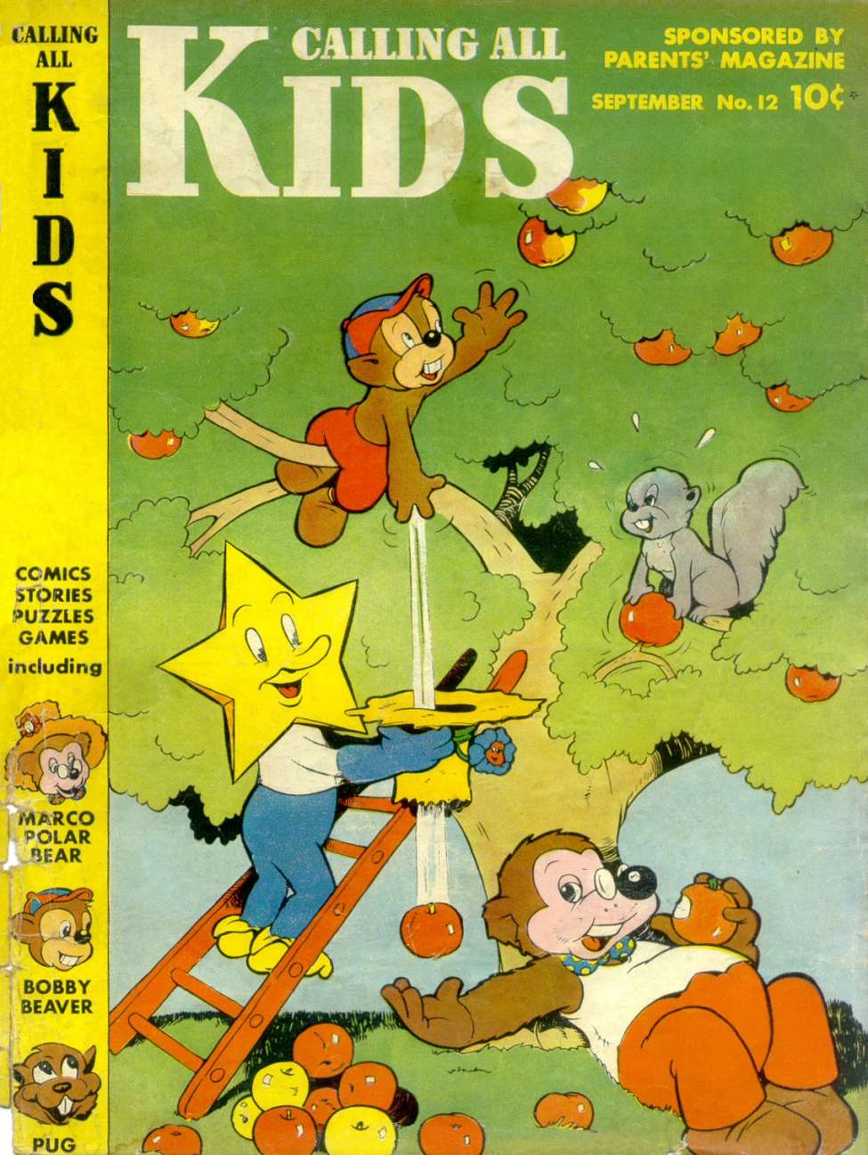 Comic Book Cover For Calling All Kids 12