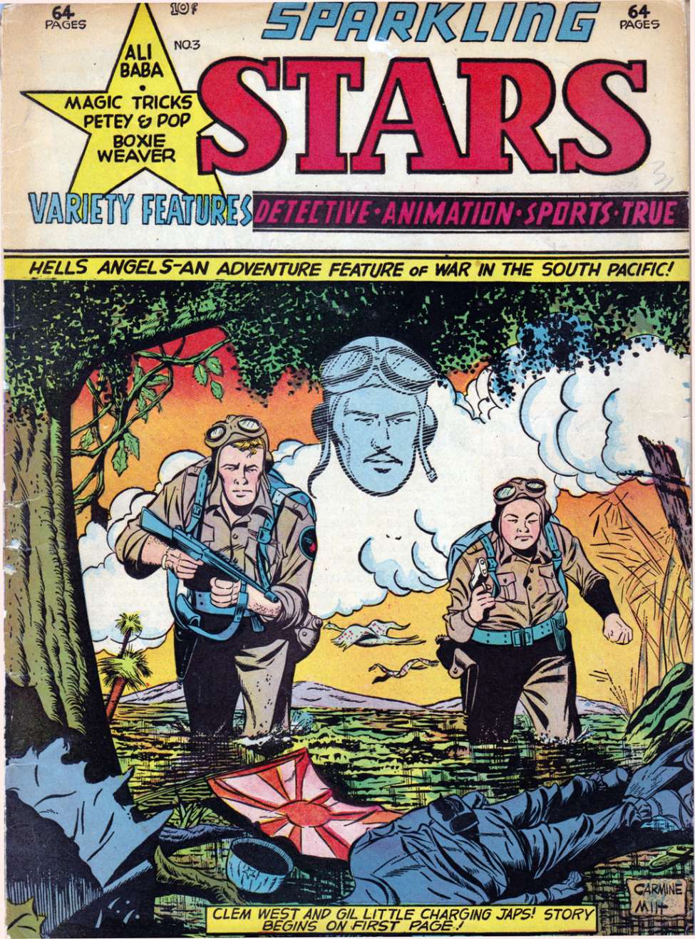 Comic Book Cover For Sparkling Stars 3