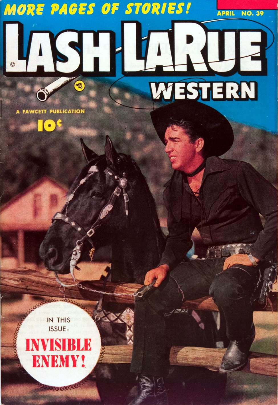 Book Cover For Lash LaRue Western 39