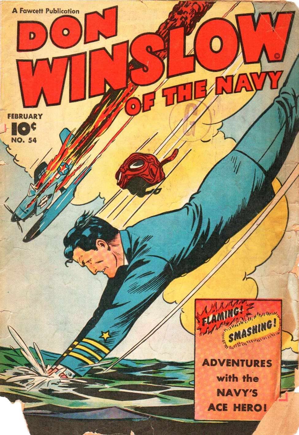 Comic Book Cover For Don Winslow of the Navy 54