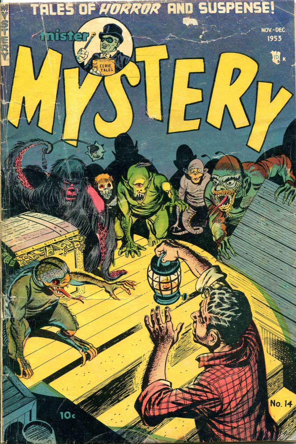 Book Cover For Mister Mystery 14