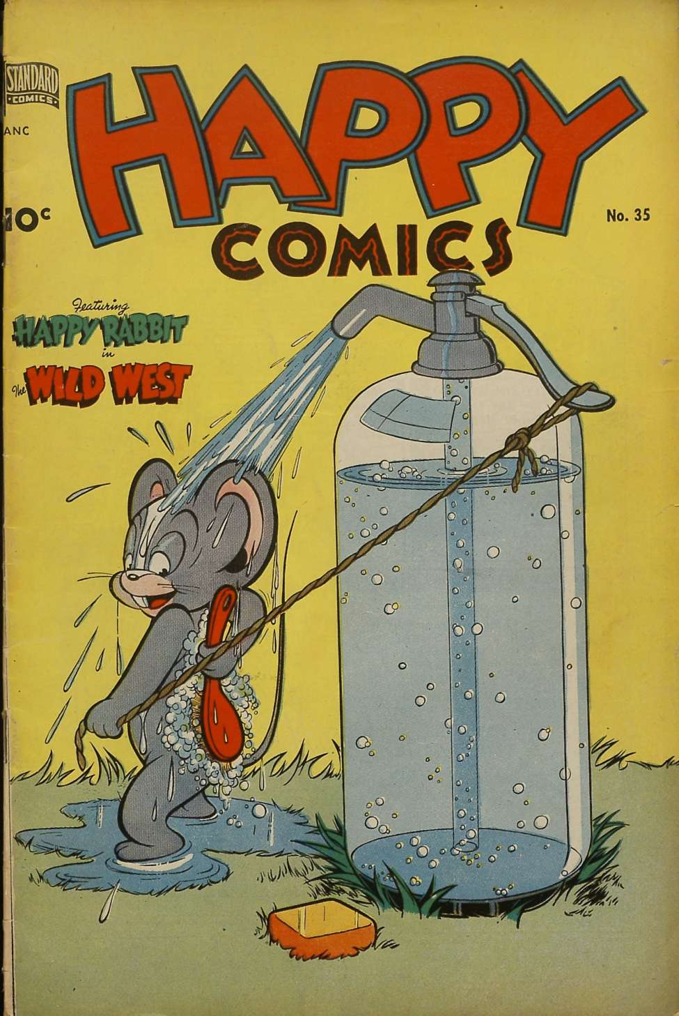 Book Cover For Happy Comics 35
