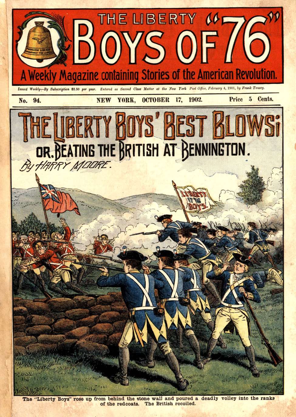 Book Cover For The Liberty Boys of 76 94 - The Liberty Boys' Best Blows