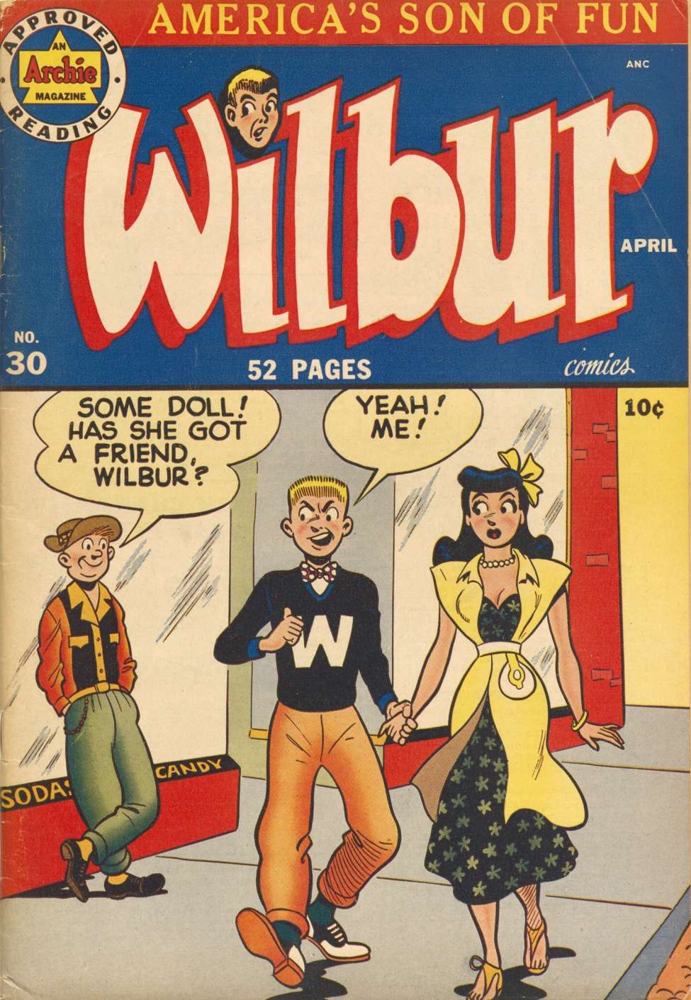 Book Cover For Wilbur Comics 30