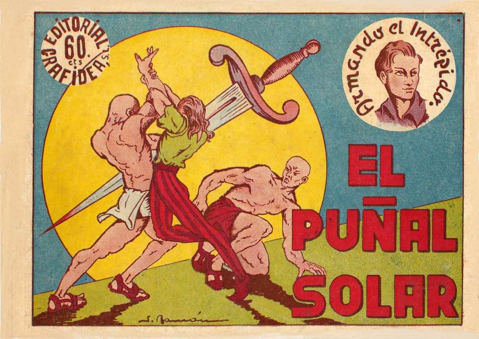 Comic Book Cover For Armando El Intrepido 1 - El Punal Solar
