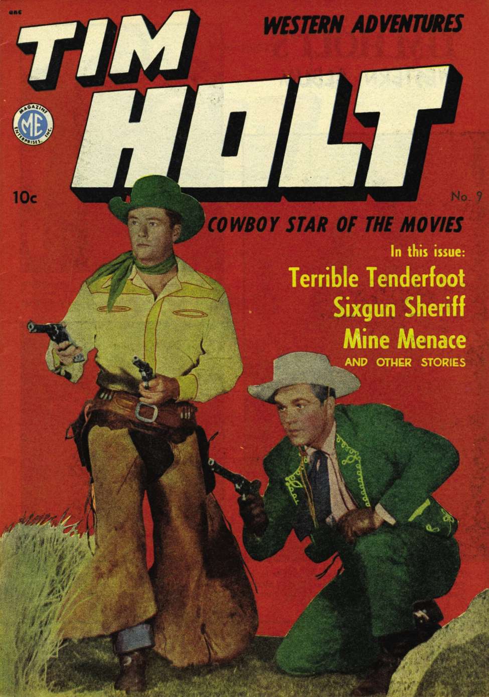 Comic Book Cover For Tim Holt 9