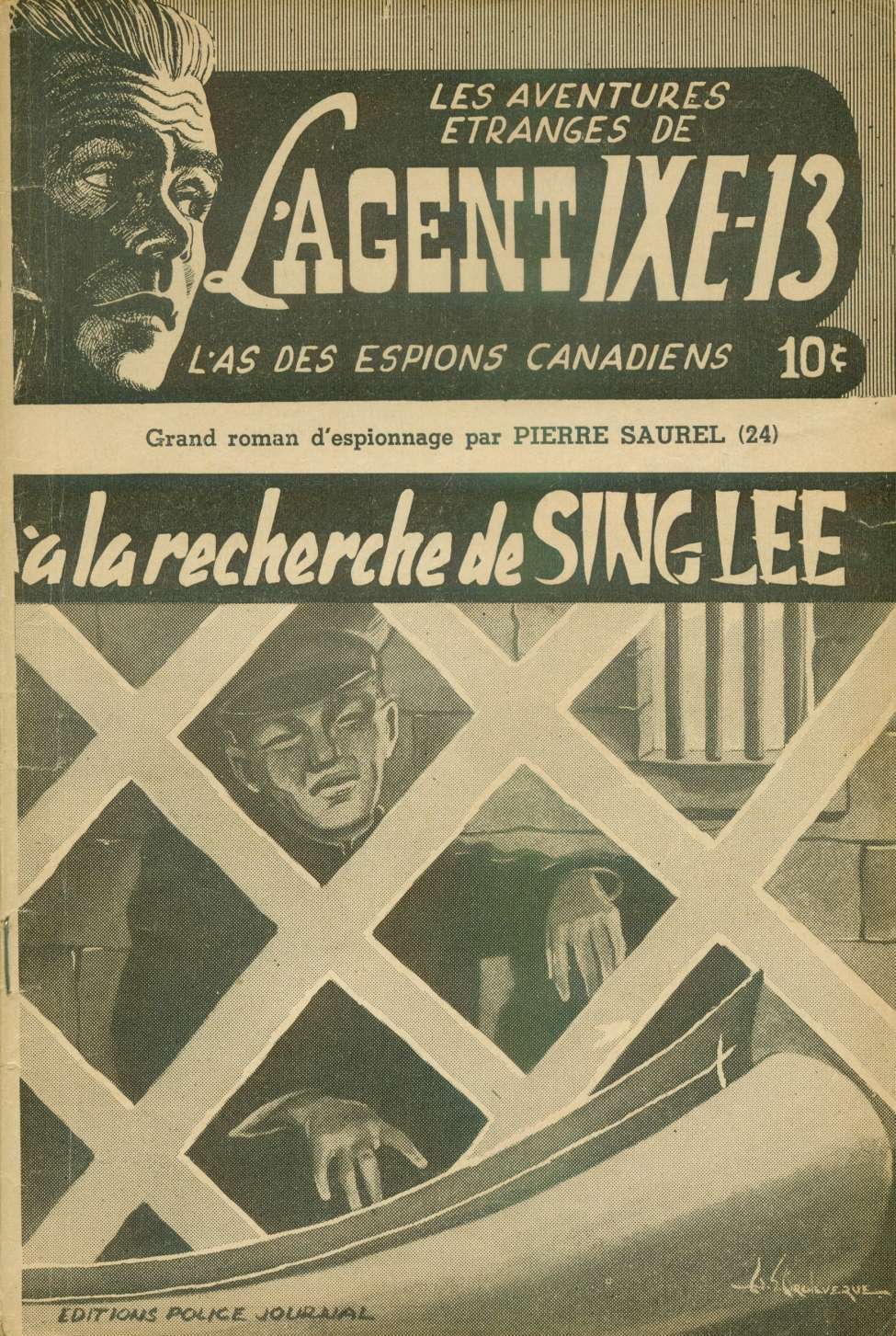 Comic Book Cover For L'Agent IXE-13 v2 24 - À la recherche de Sing Lee