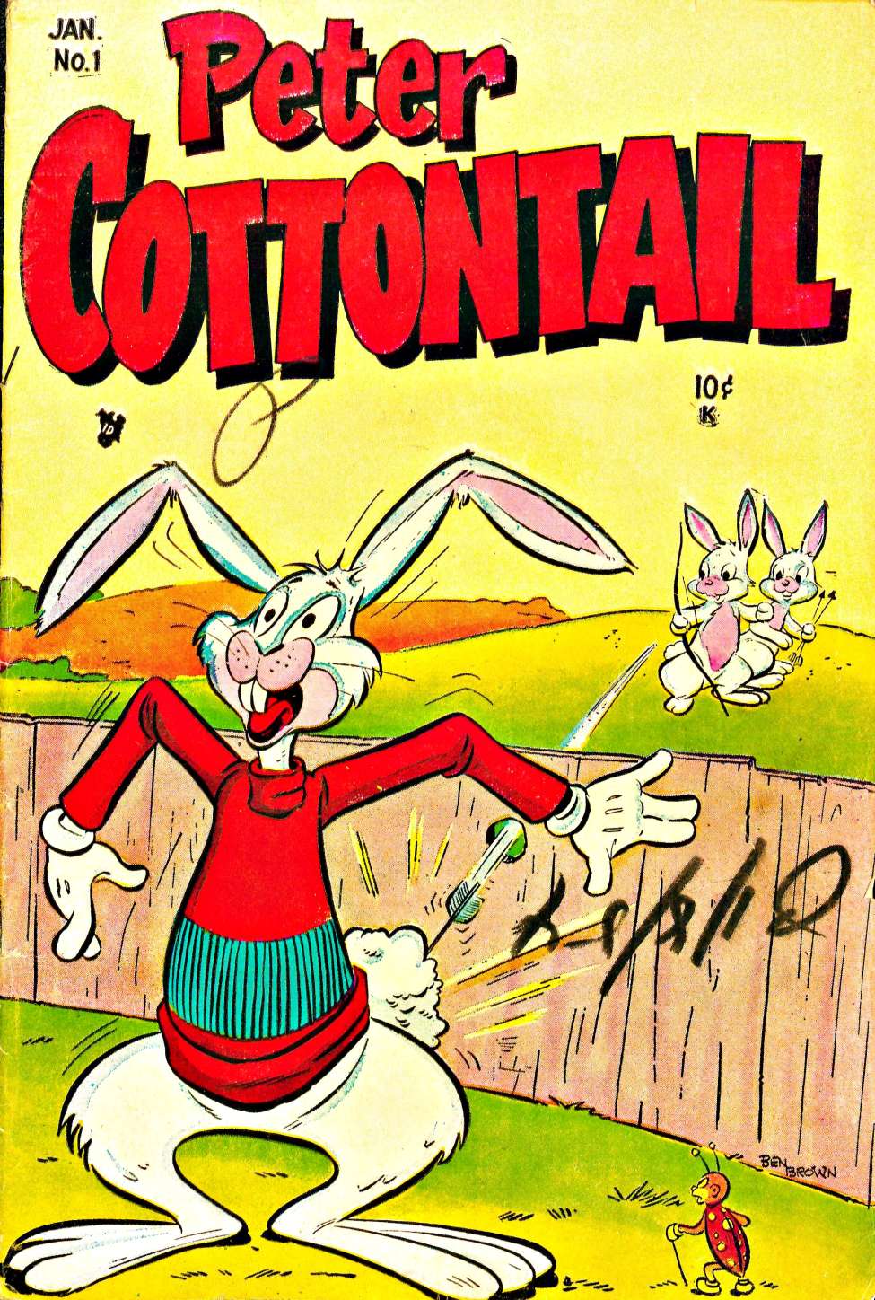 Book Cover For Peter Cottontail 1