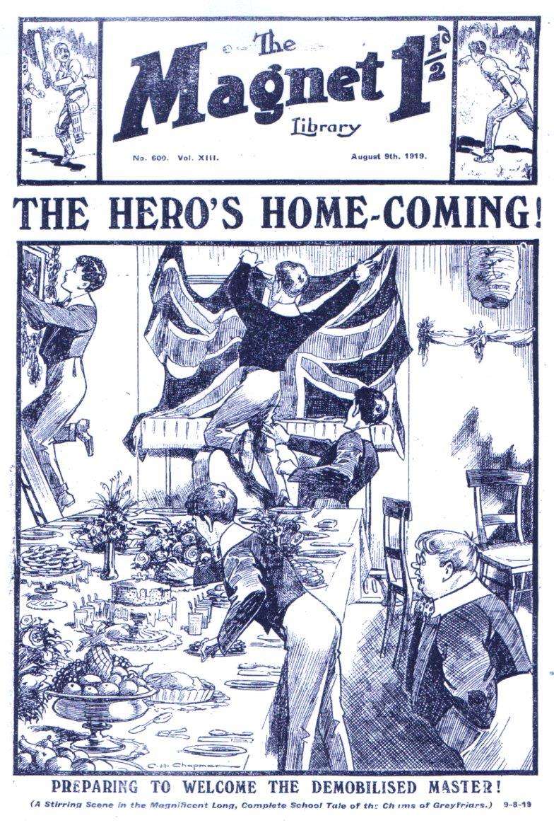 Book Cover For The Magnet 600 - The Hero's Homecoming