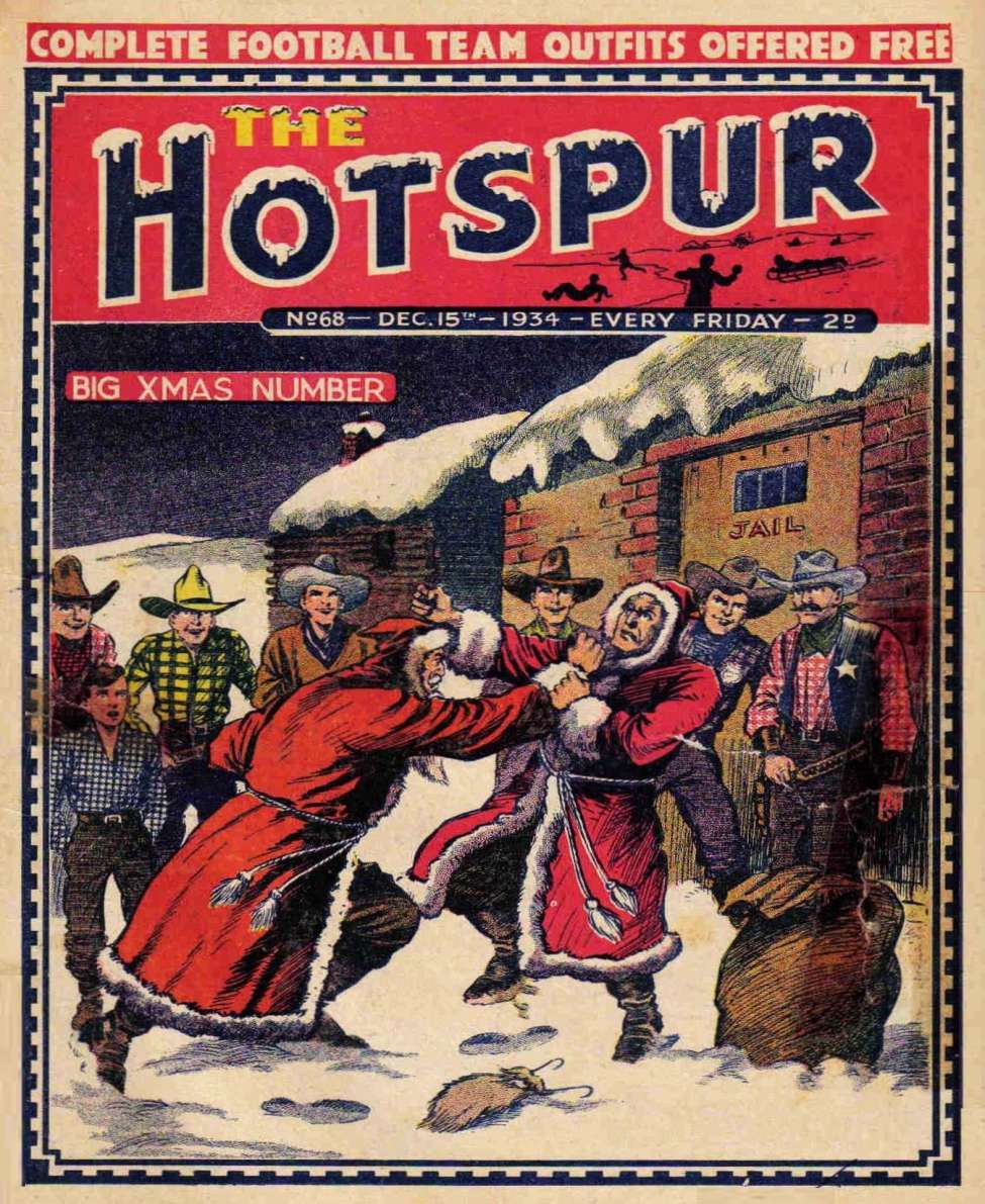Comic Book Cover For The Hotspur 68