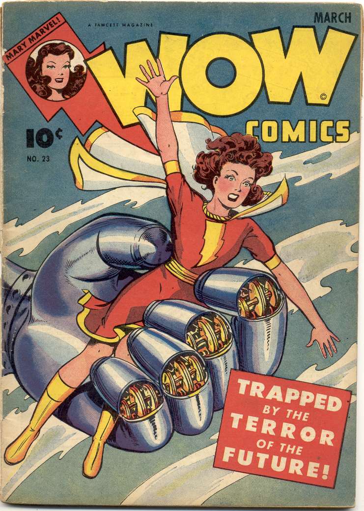 Comic Book Cover For Wow Comics 23