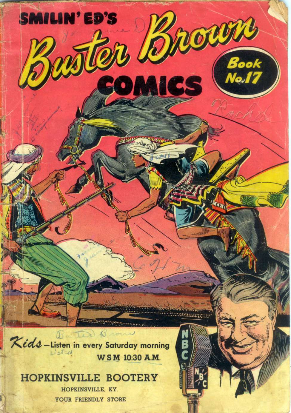 Comic Book Cover For Buster Brown 17