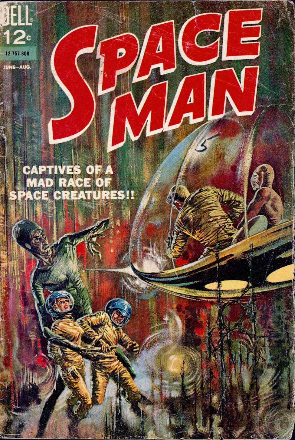 Comic Book Cover For Space Man 5