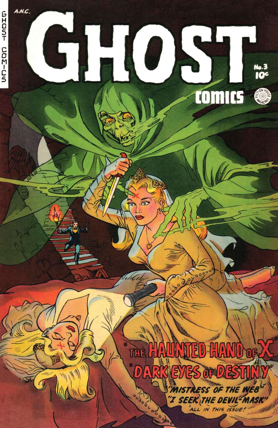 Comic Book Cover For Ghost Comics 3
