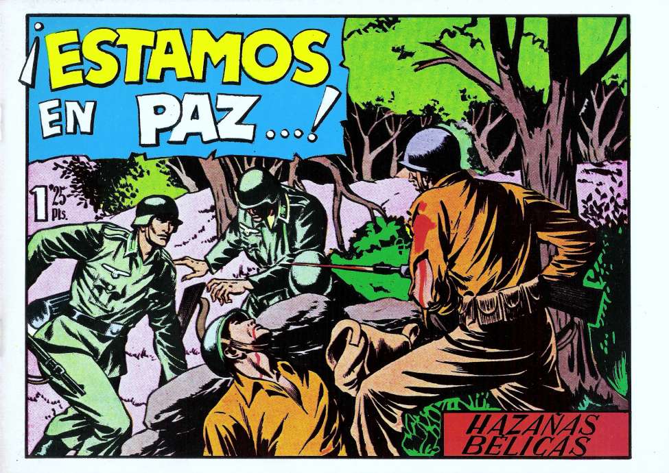 Comic Book Cover For Hazañas Belicas 26 - ¡Estamos en Paz!