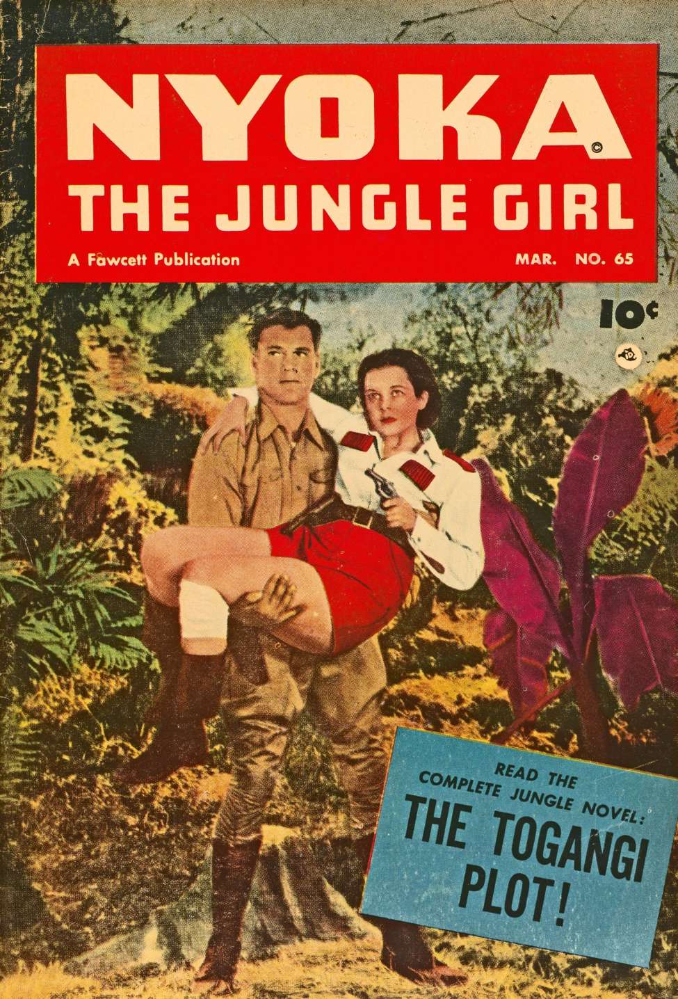 Book Cover For Nyoka the Jungle Girl 65 - Version 2
