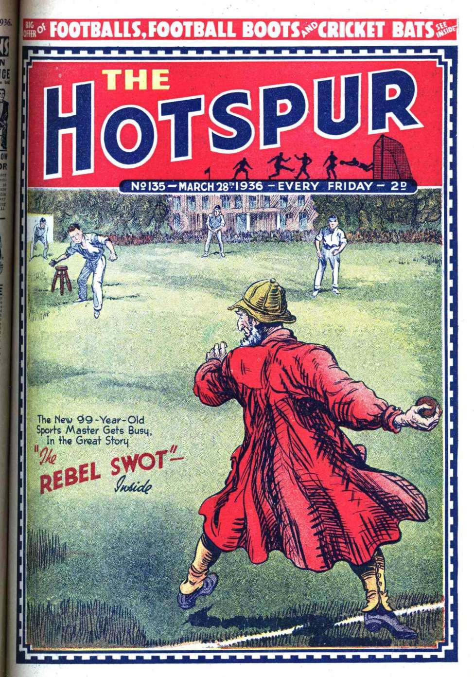 Book Cover For The Hotspur 135