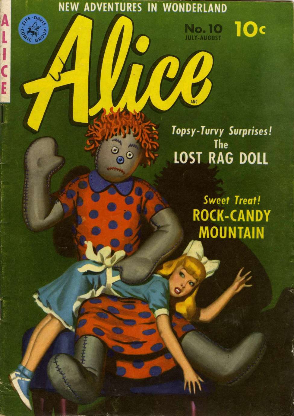Comic Book Cover For Alice 10