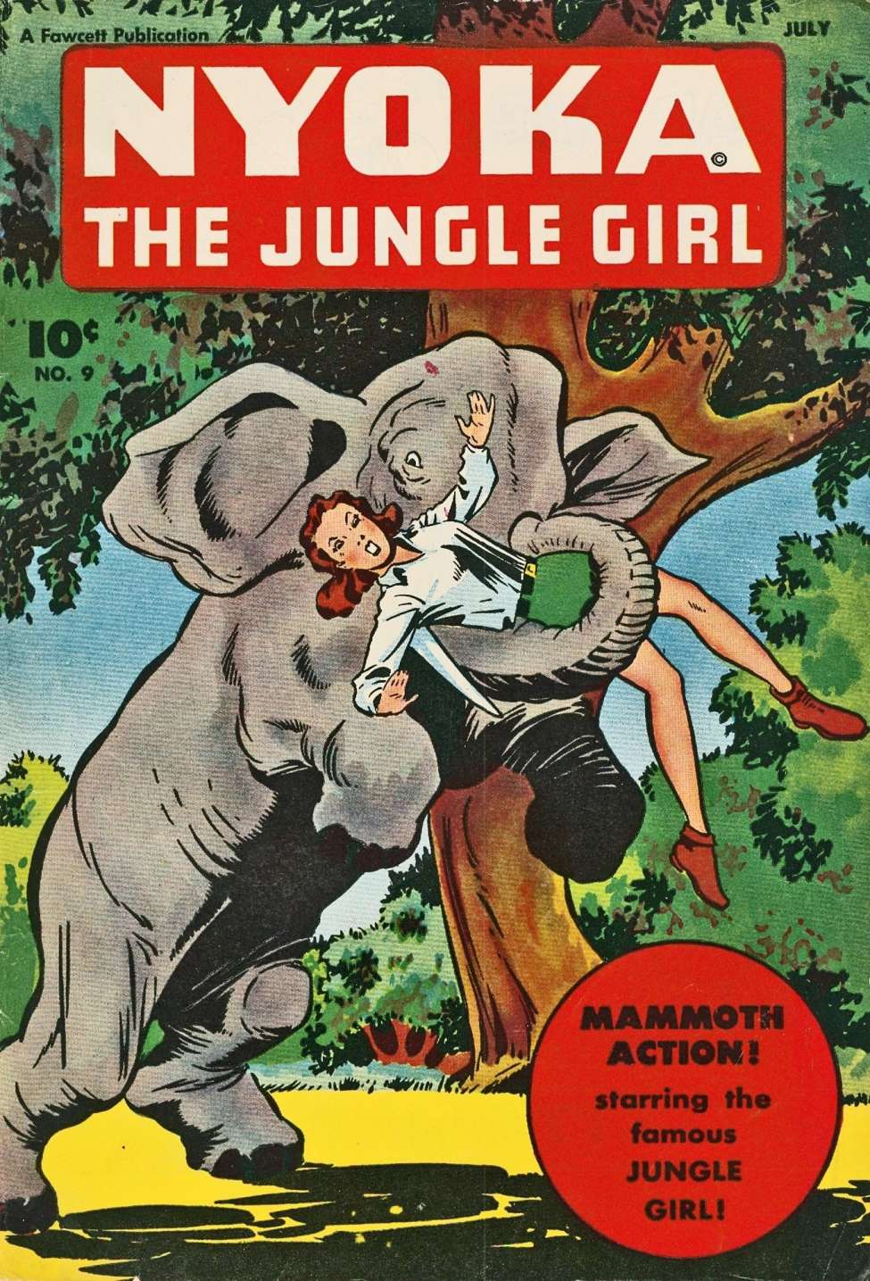 Comic Book Cover For Nyoka the Jungle Girl 9