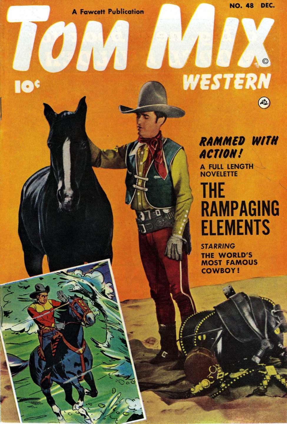 Book Cover For Tom Mix Western 48