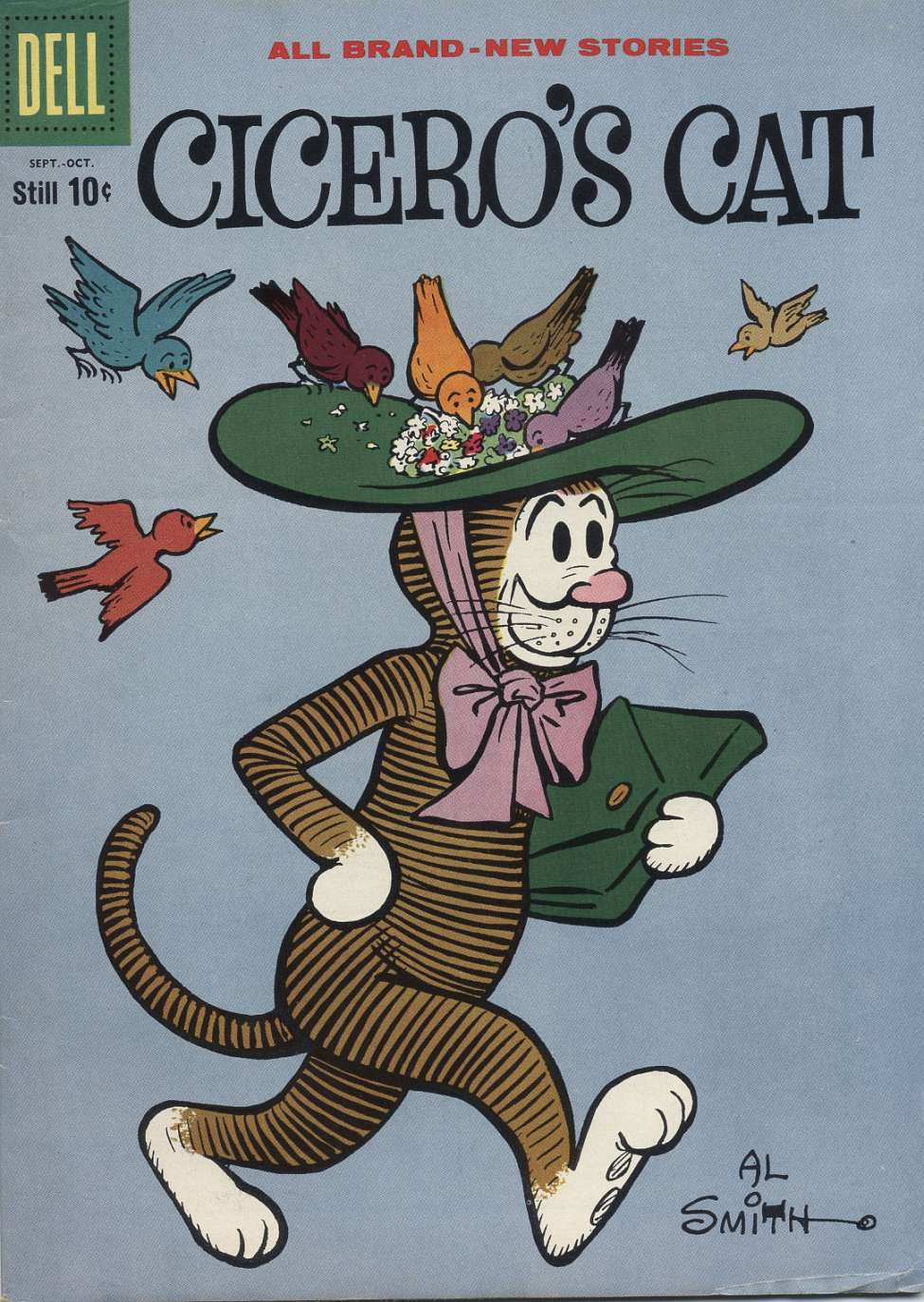 Comic Book Cover For Cicero's Cat 2