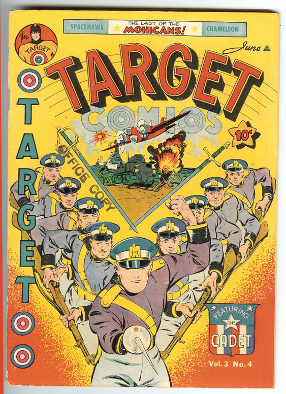 Comic Book Cover For Target Comics v3 4
