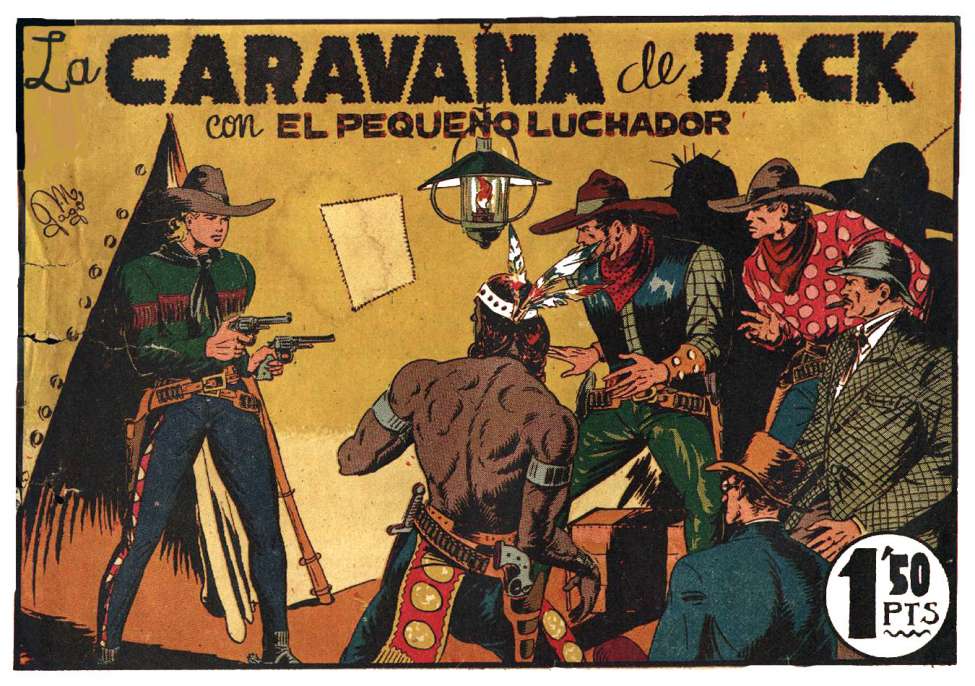 Comic Book Cover For El Pequeno Luchador 15 - La Caravana De Jack