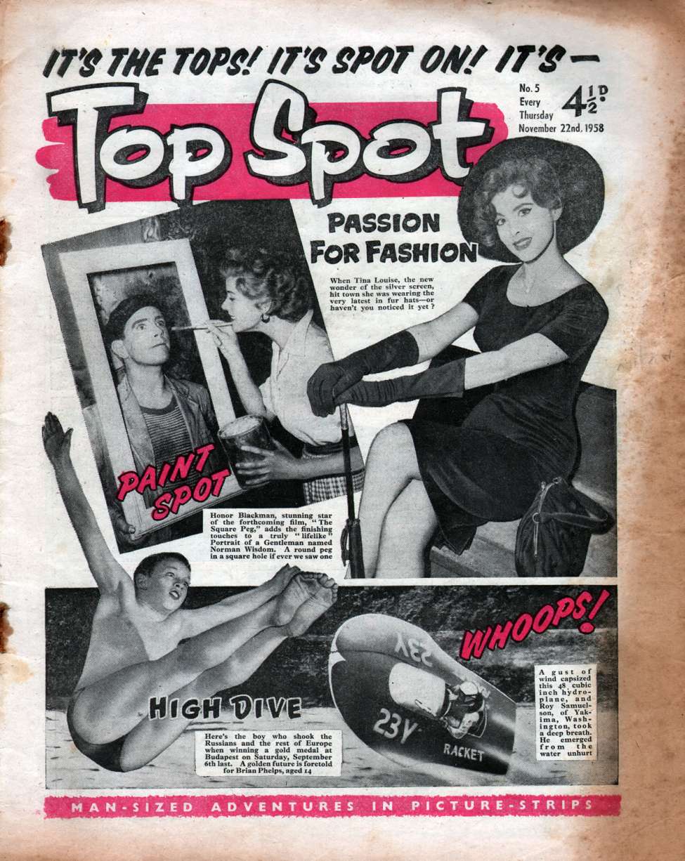Comic Book Cover For Top Spot 5