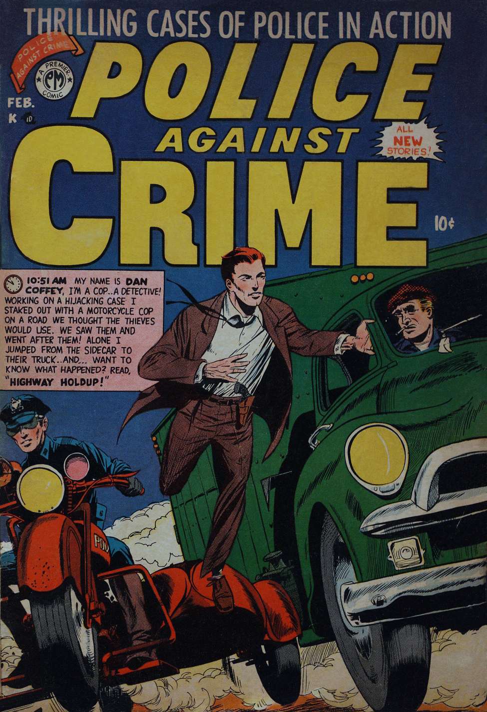 Comic Book Cover For Police Against Crime 6 - Version 2