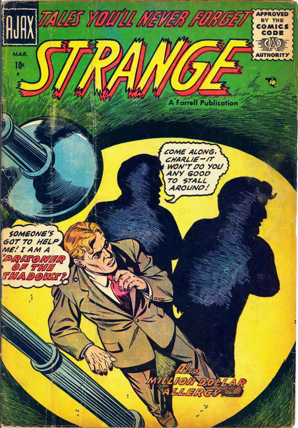 Comic Book Cover For Strange 1
