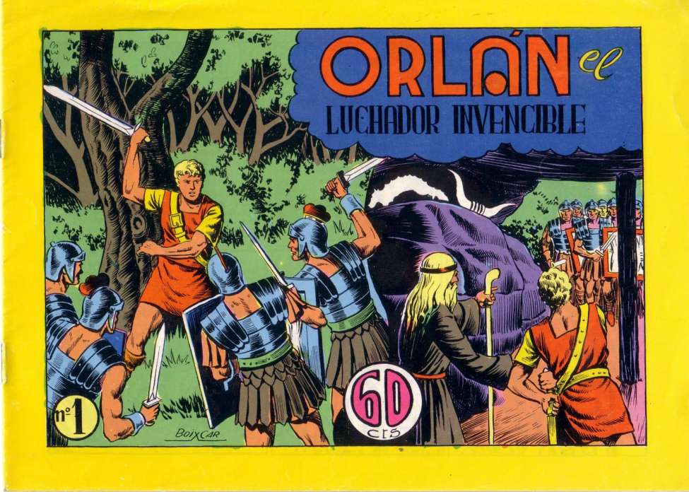 Comic Book Cover For Orlan el Luchador Invencible 1 - Orlan El Luchador Invencible