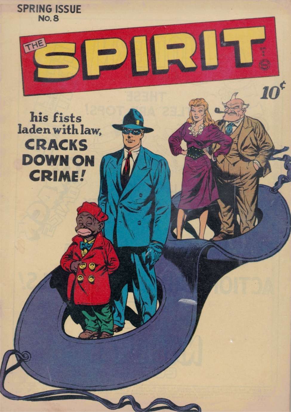 Comic Book Cover For The Spirit 8