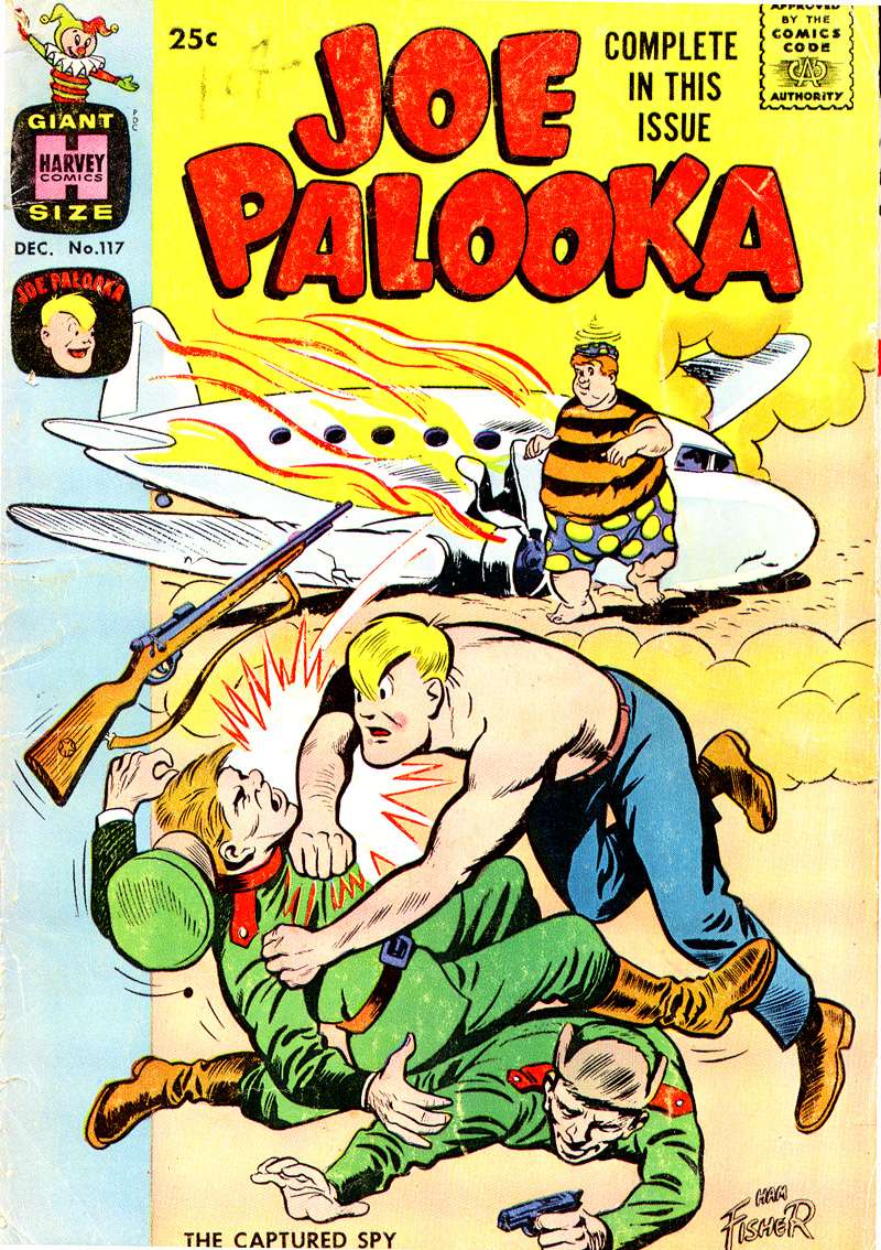 Comic Book Cover For Joe Palooka Comics 117