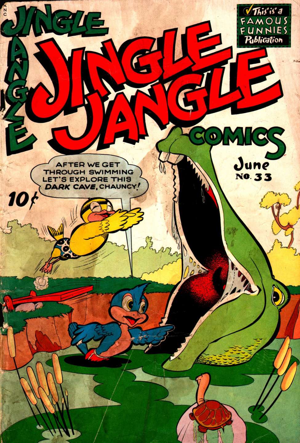 Comic Book Cover For Jingle Jangle Comics 33