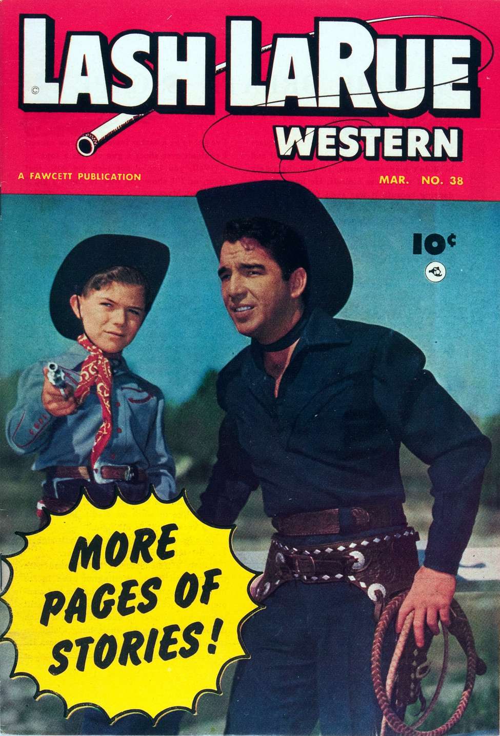 Book Cover For Lash LaRue Western 38