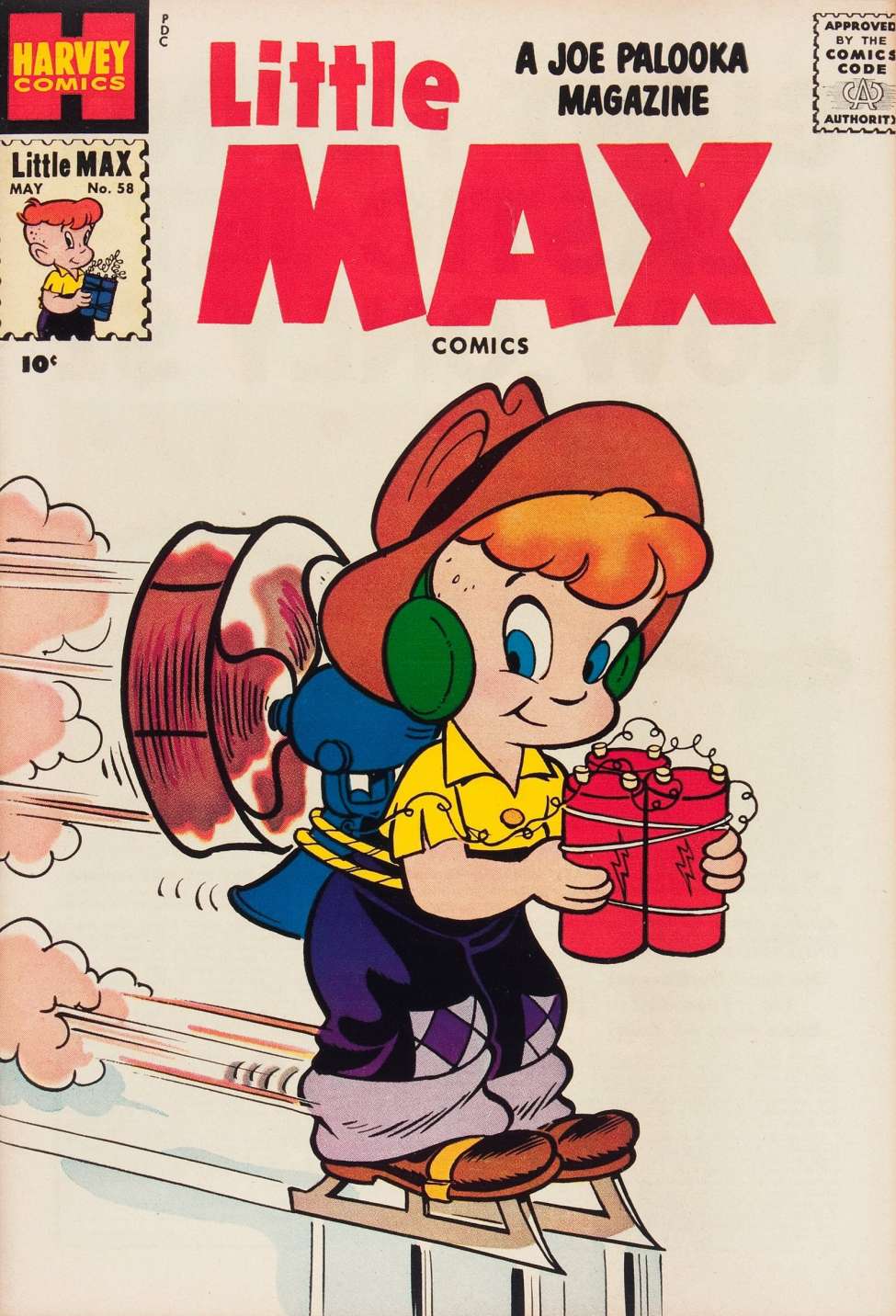 Comic Book Cover For Little Max Comics 58