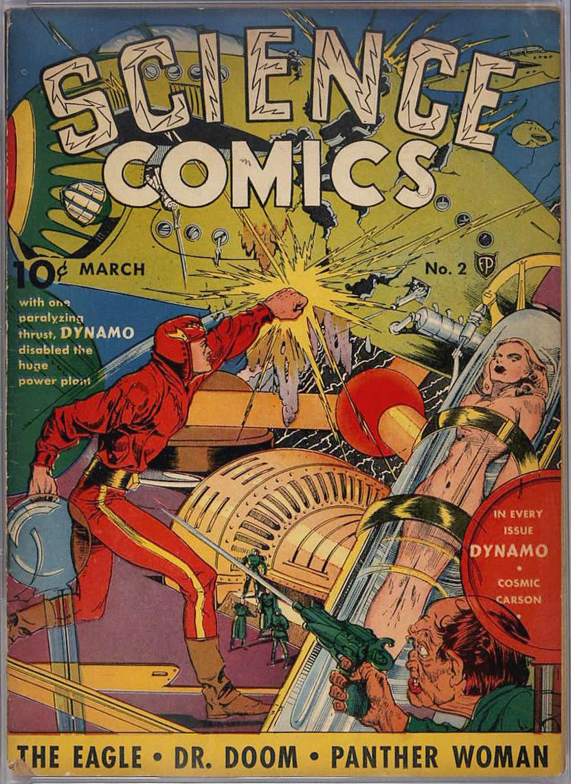 Comic Book Cover For Science Comics 2