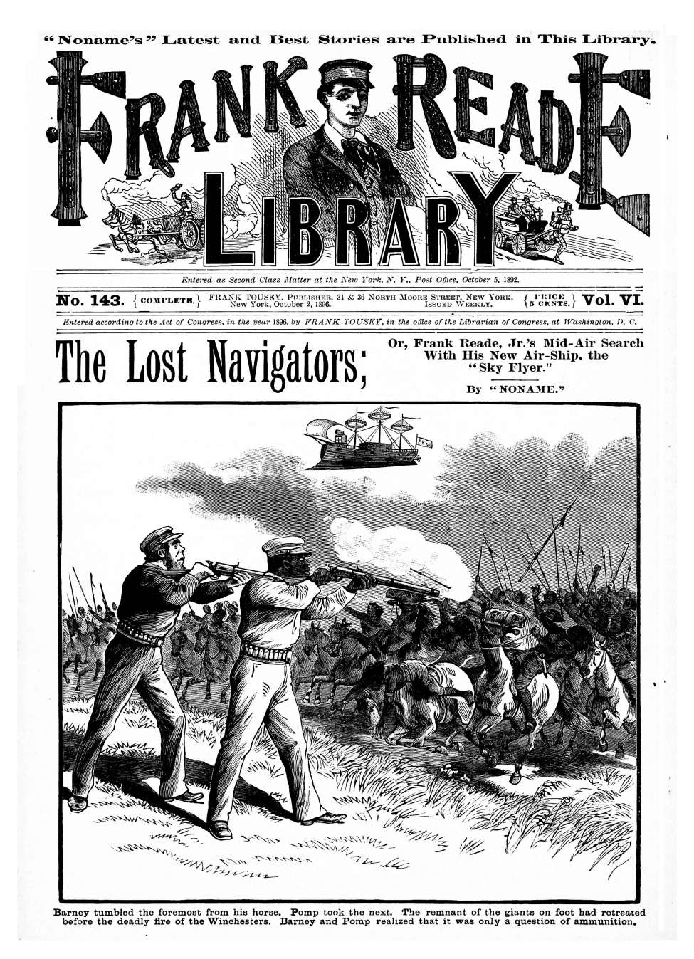 Comic Book Cover For v06 143 - The Lost Navigators