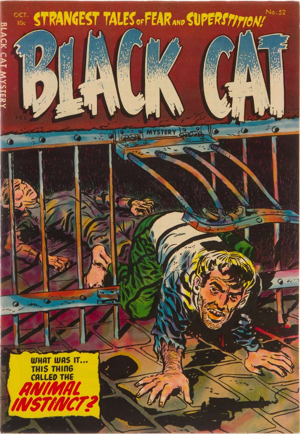 Book Cover For Black Cat 52 (Mystery) - Version 2
