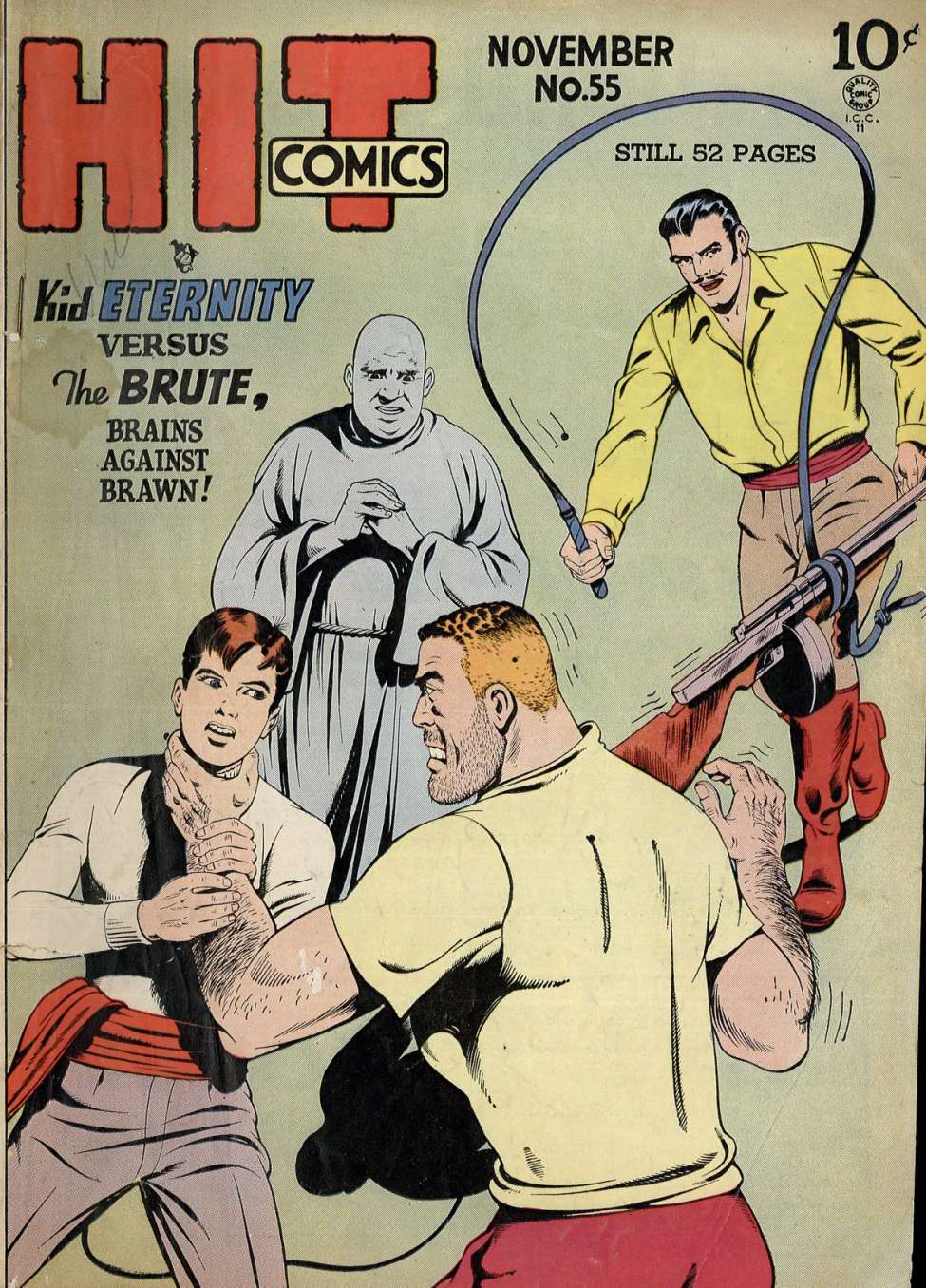 Comic Book Cover For Hit Comics 55 - Version 1