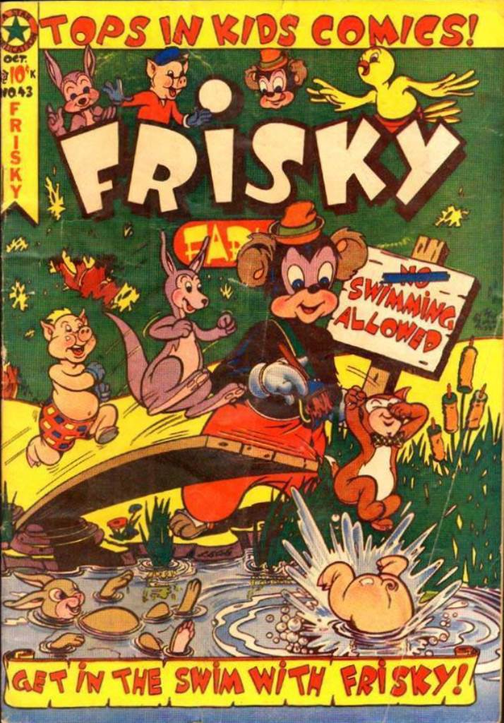 Book Cover For Frisky Fables 43