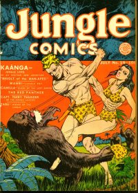 Large Thumbnail For Jungle Comics 19 - Version 1