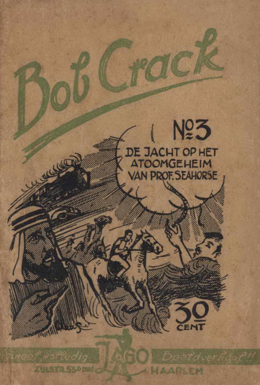 Comic Book Cover For Bob Crack 3 De jacht op het atoomwapen van Prof. Seahorse