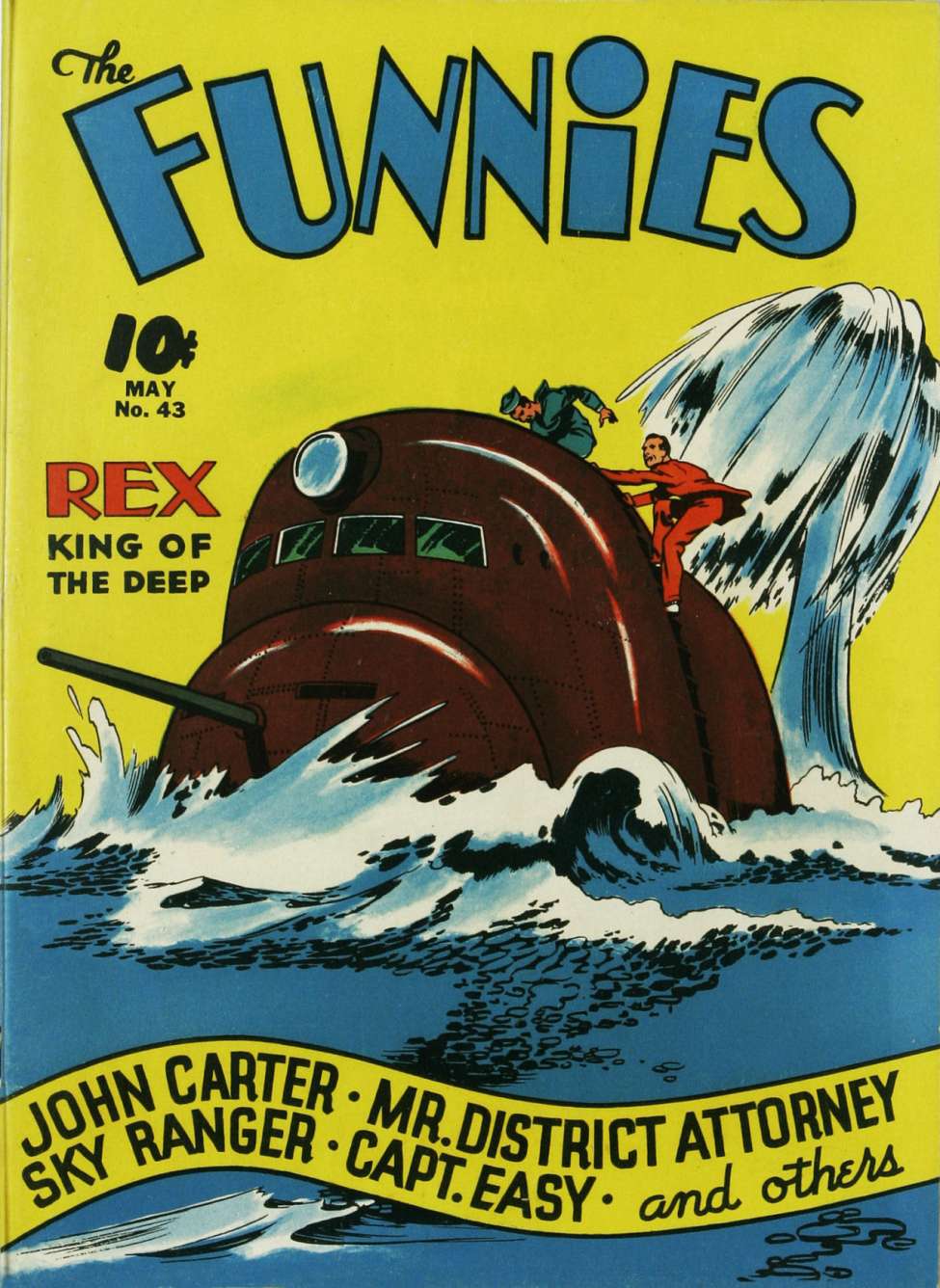 Book Cover For The Funnies 43