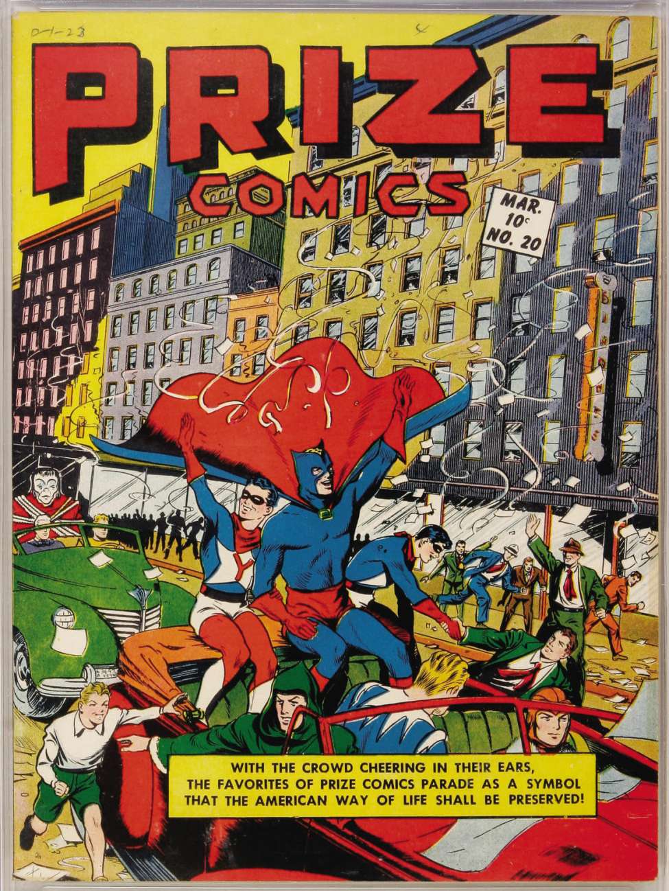 Book Cover For Prize Comics 20