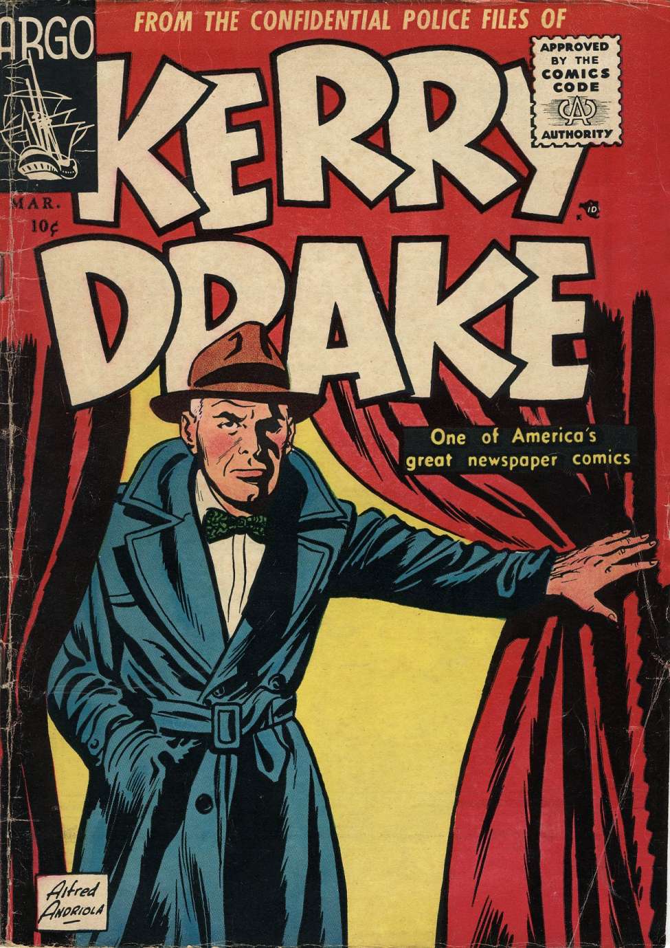 Comic Book Cover For Kerry Drake 2