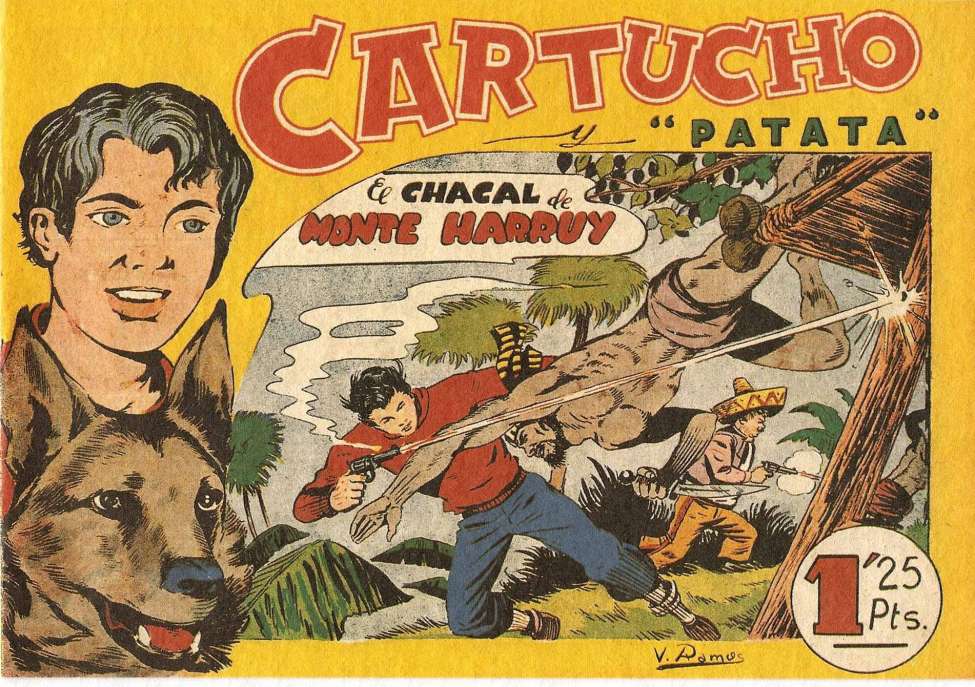 Comic Book Cover For Cartucho y Patata 9 - El Chacal De Monte Harruy